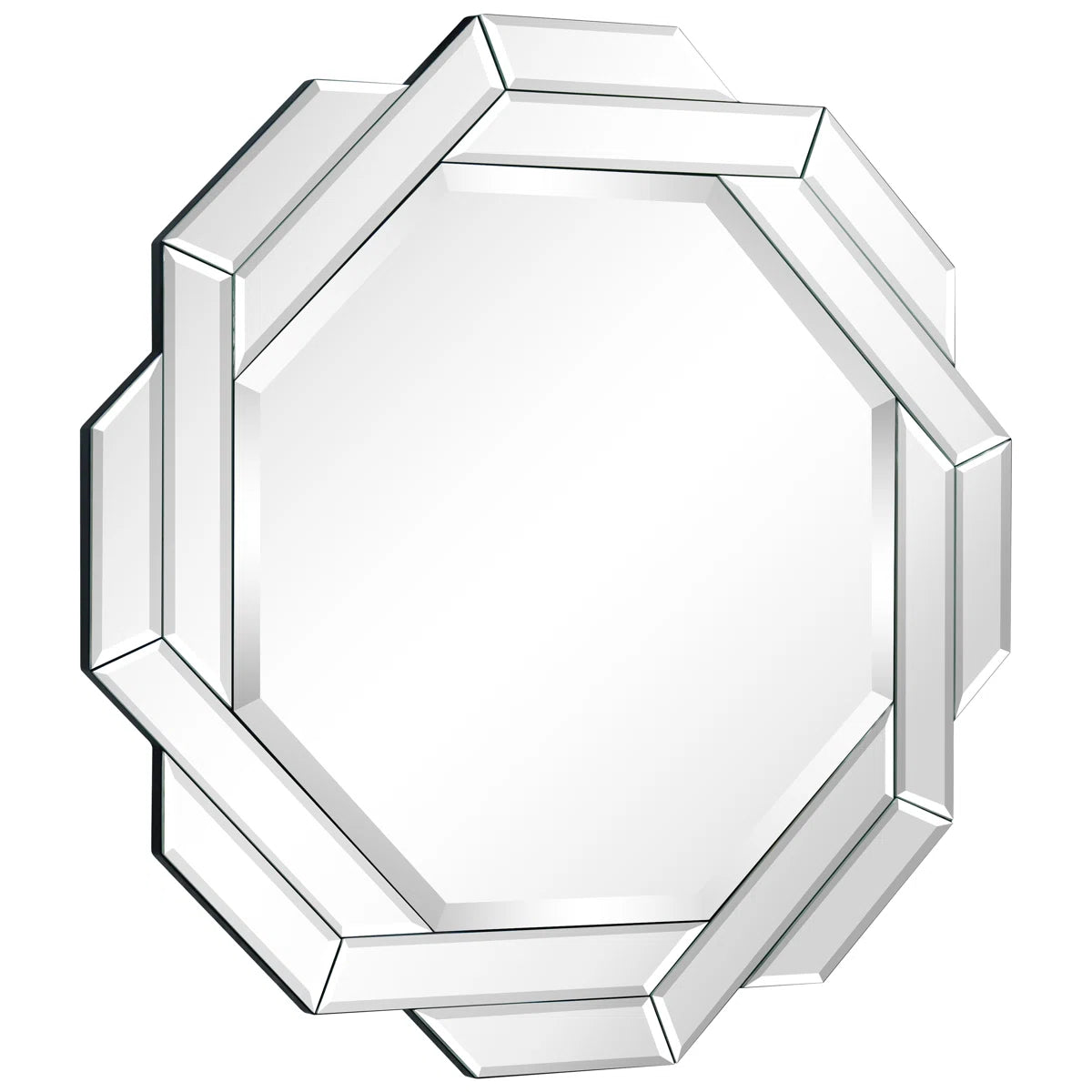 Beveled Octagonal mirror